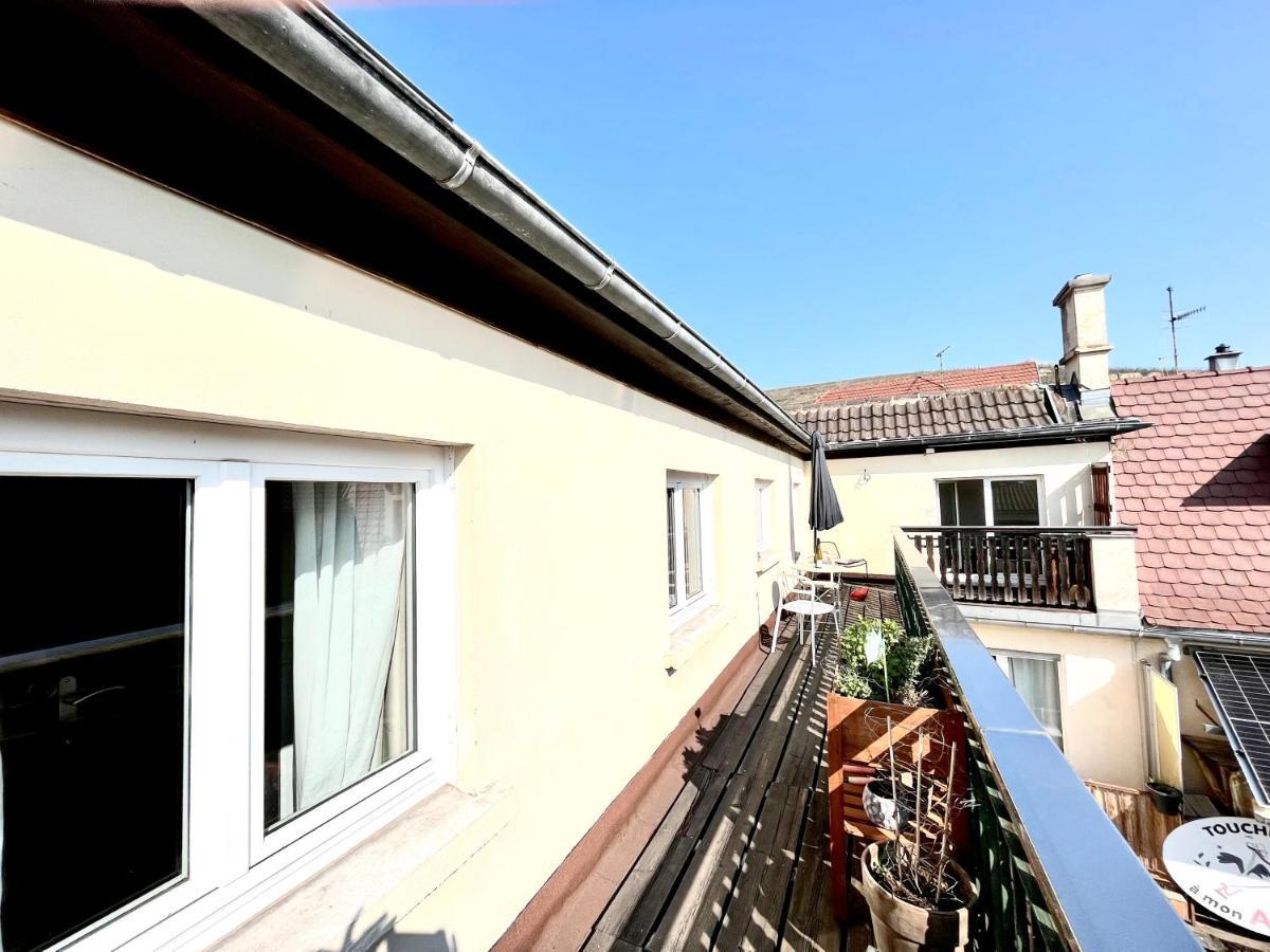 Sous Les Toits Avec Garage Et Terrasse A Ribeauville Εξωτερικό φωτογραφία